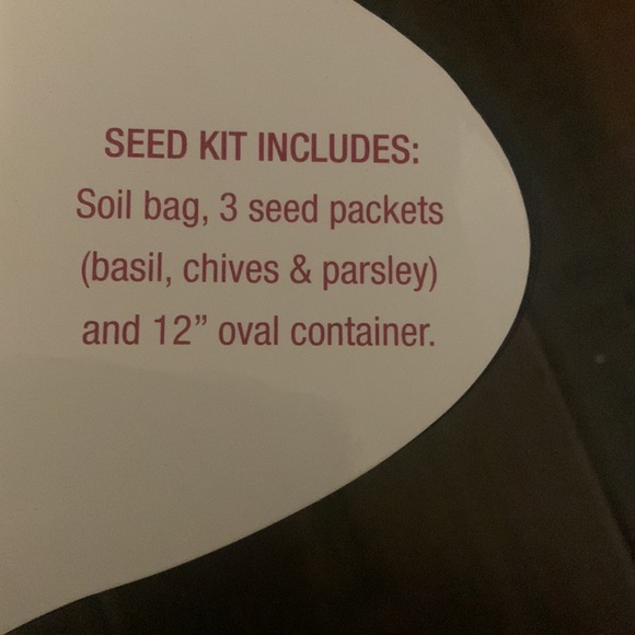Herb seed garden kit NWT - Picture 4 of 4